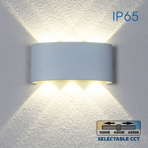 ARUBA LED 6W WH CCT-switch IP65