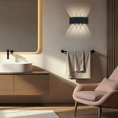 ARUBA LED 8W BK CCT-switch IP65