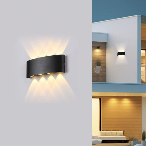 ARUBA LED 8W BK CCT-switch IP65