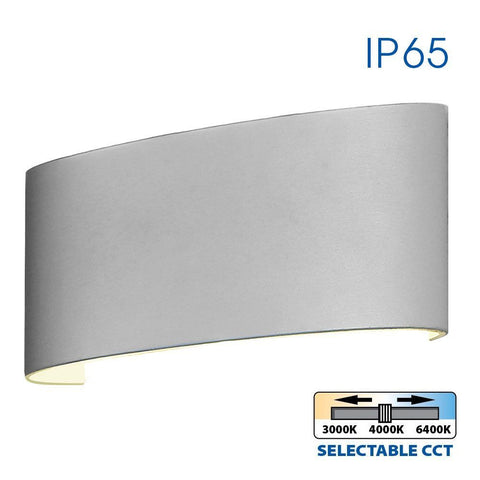 ARUBA LED 8W WH CCT-switch IP65