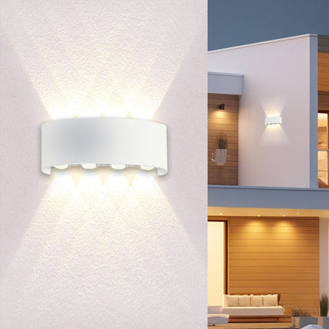 ARUBA LED 8W WH CCT-switch IP65