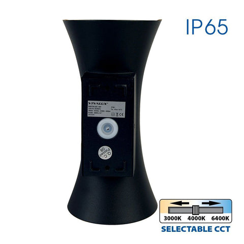 BOSTON LED 10W BK CCT-switch IP65