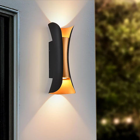 BOSTON LED 10W BK/G CCT-switch IP65