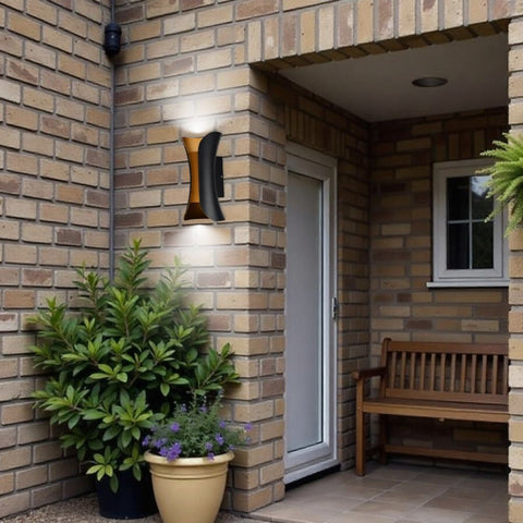 BOSTON LED 10W BK/G CCT-switch IP65