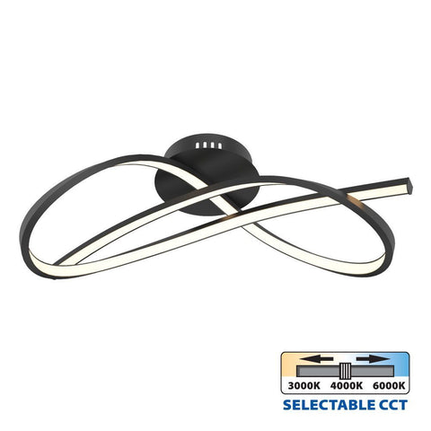 MIRAGE LED 33W BK CCT