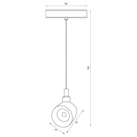 SUPRIMA LED 10W WW-3000K