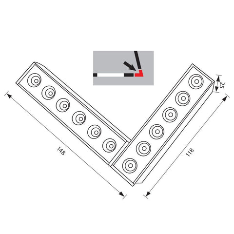 LEMINI LED 18W WW-3000K