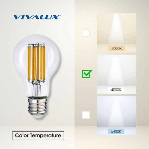 AF60 LED 14W E27 CL 4000K FLICK LED PREMIUM