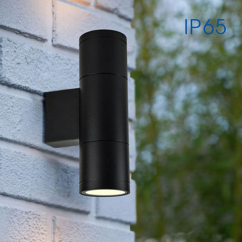 BERGAMO 2xGU10 BK IP65