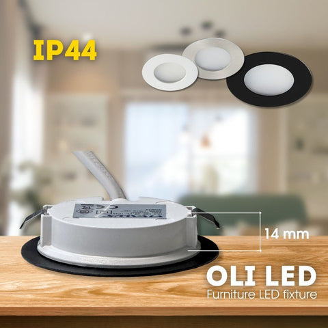 OLI LED 2W N/M CL IP44
