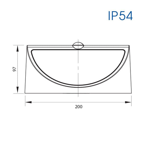 LORNO SOLAR LED PIR IP54