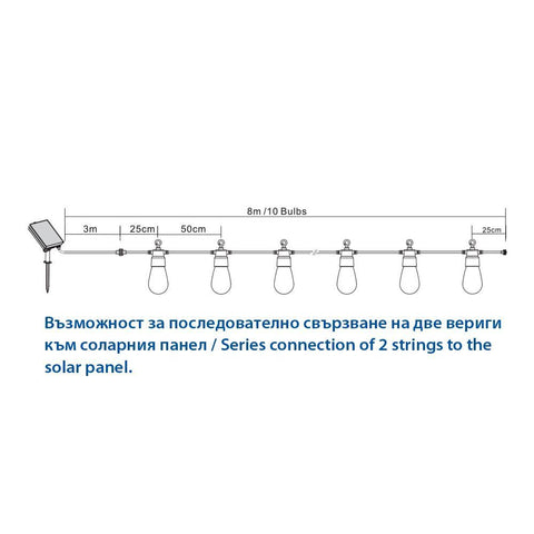 FIESTA SOLAR LED RGBW IP44