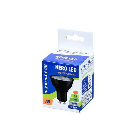 NERO LED JDR 7W GU10 CL-4000K