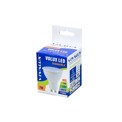 VOL DIM JDR 7W GU10 CL 4000K VOLUX LED
