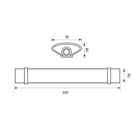 KENT LED 18W 600mm 4000K