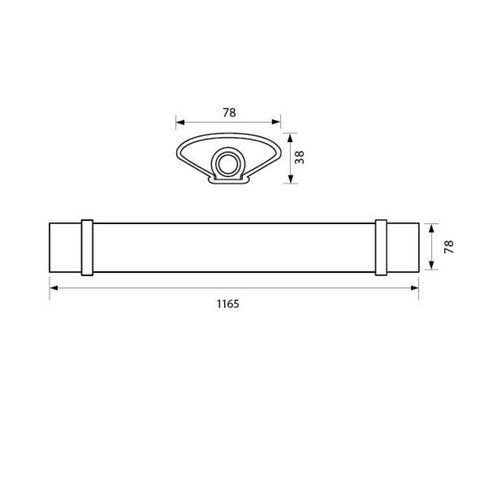 KENT LED 36W 1200mm 4000K