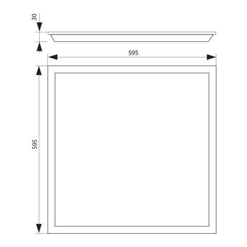 ATLAS LED 40W CL-4000K 10 PCS SET