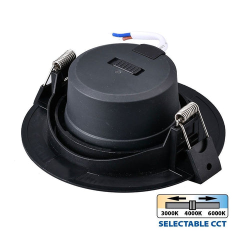 RAYA LED 5W BK CCT-switch